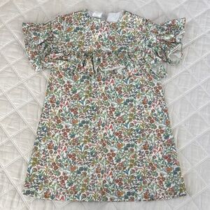 bella bliss Multicolor Floral Kids Dress